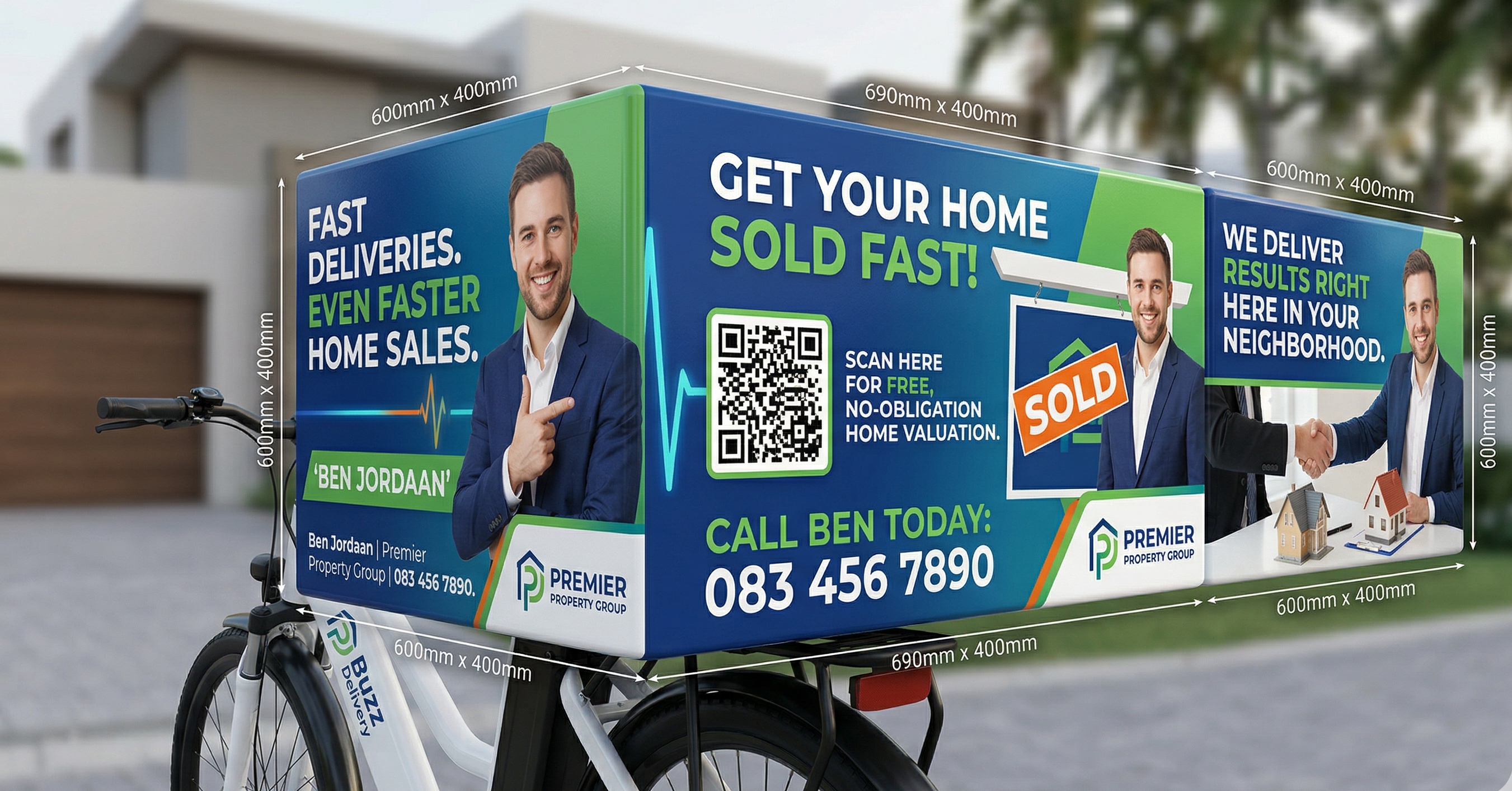 Buzz Ads Delivery Unit Mockup